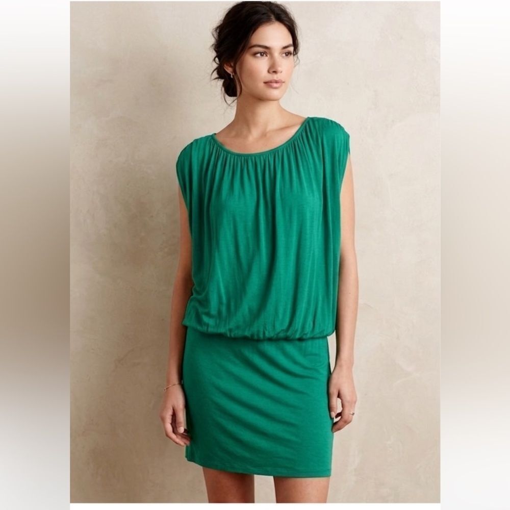 Take 50% OFF- Seven Times Seven Casual Green Dress, Size-L